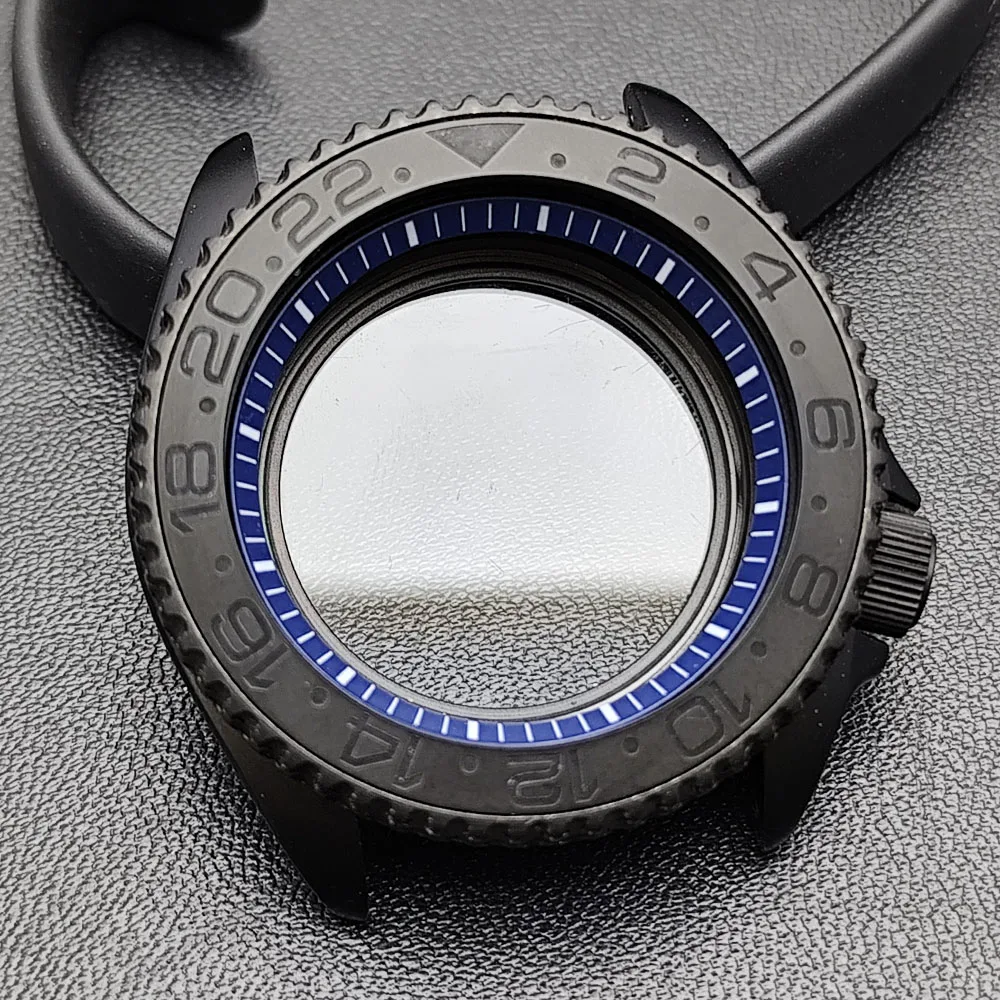 42mm Black Matte Watch Case for NH35 Movement 96 42mm Black Matte Watch Case for NH35 Movement - Image 96