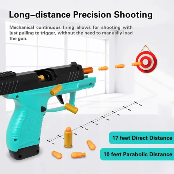 Mini Gx4 Toy Gun with Soft Bullets - Image 2