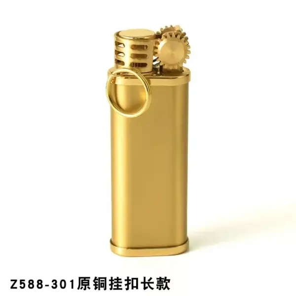 ZORRO Brass Kerosene Lighter Retro Portable Gadget - Image 9