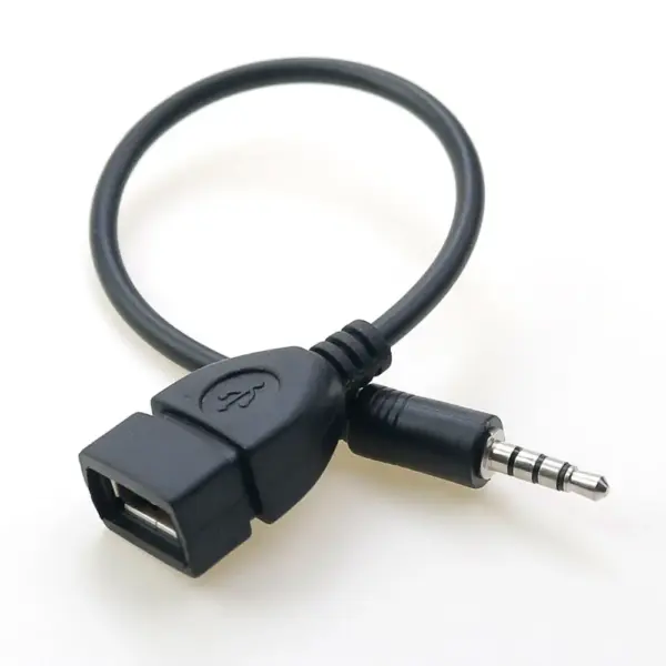 3.5mm AUX to USB 2.0 Adapter for Car Stereo - Image 2