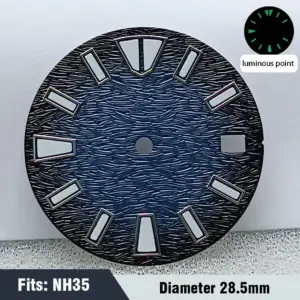 Men's Watch Dial NH35Nh36 Luminous Sterile Model 180 S903dbd3ccce94238b907ed1eed28ff02W