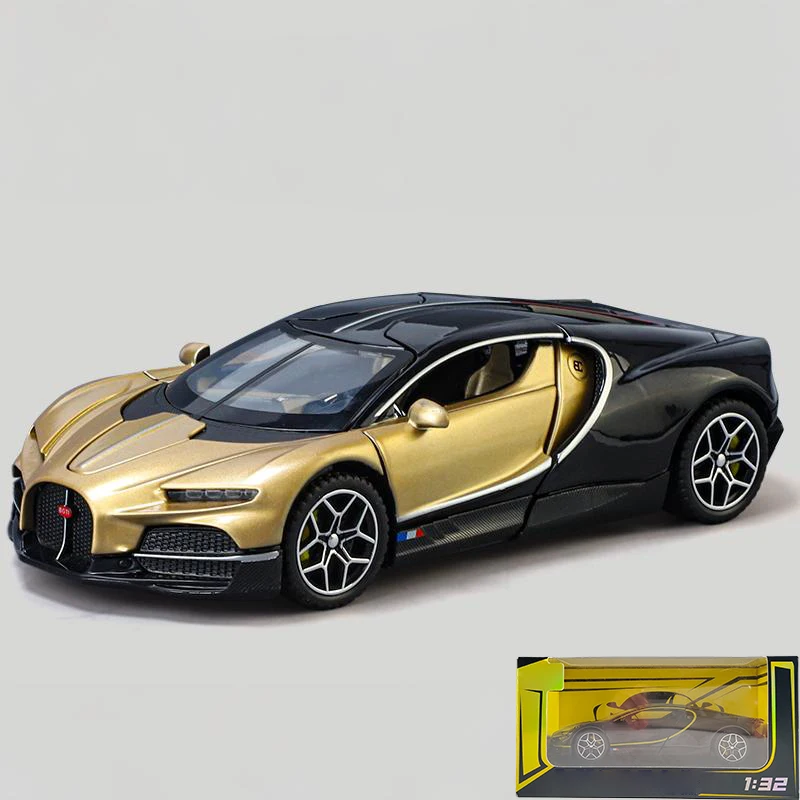 1:32 Bugatti V16 Supercar Diecast Model 14 1:32 Bugatti V16 Supercar Diecast Model - Image 14
