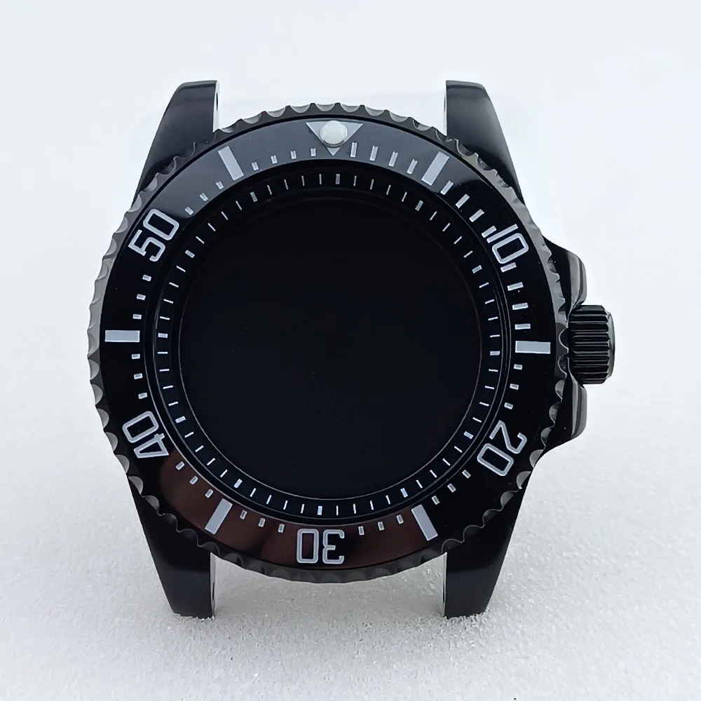 GMT Black Watch Case for NH34/NH35/NH36 Movements 61 GMT Black Watch Case for NH34/NH35/NH36 Movements - Image 61