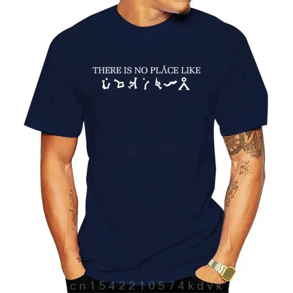 Stargate Earth Print Casual Cotton T-Shirt Men - Image 7
