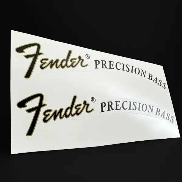 2 Pcs Waterslide Guitar Decals for Precision Bass - Image 2