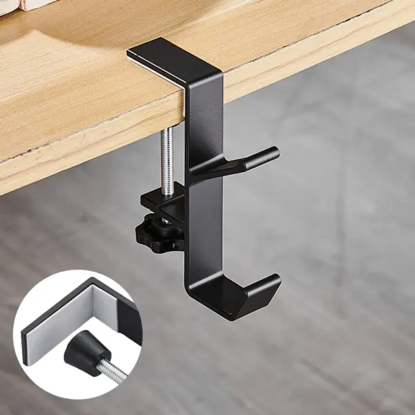 Adjustable Desk Edge Hook for Gaming and Office - Image 7