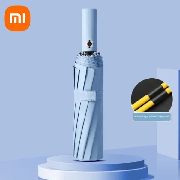 Xiaomi 24 Bone Automatic Collapsible Sunshade Umbrella - Image 13