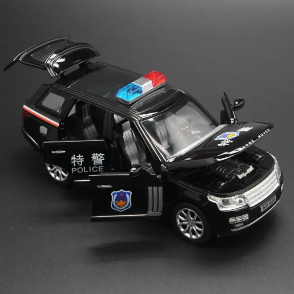 1:32 Land Rover Range Rover Police SUV Diecast Toy - Image 11