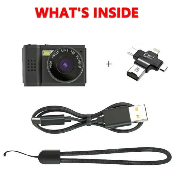 Mini 1080P Bodycam S5 with Screen - Image 12