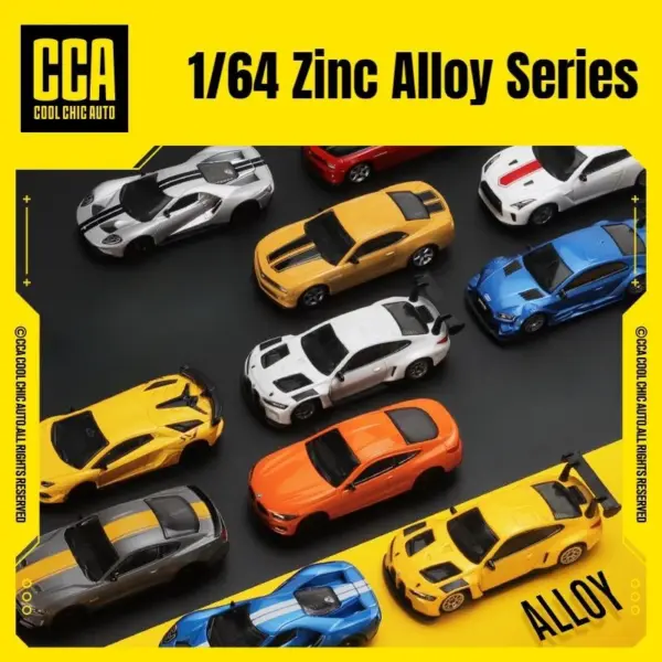 1/64 Diecast Metal Car Collection for Enthusiasts - Image 2