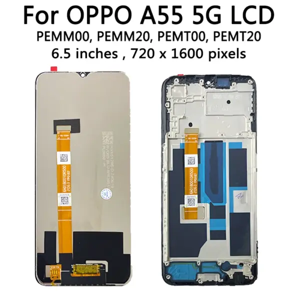Oppo A55 LCD Display Screen Replacement - Image 2