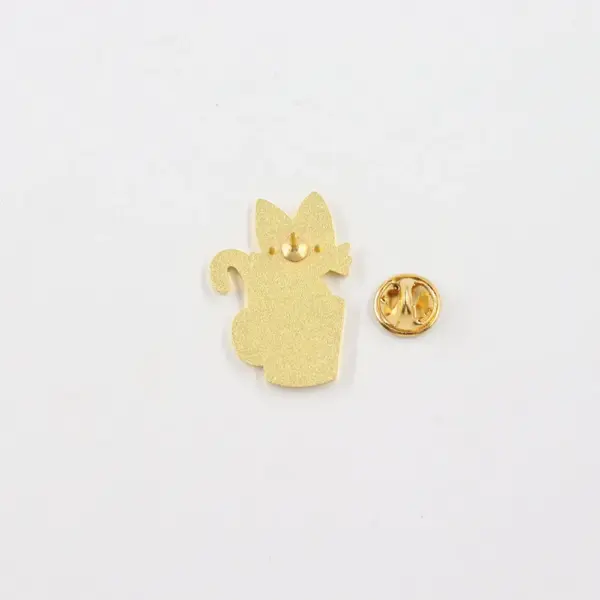 Black Cat Teacup Brooch Pin for Women - Image 2