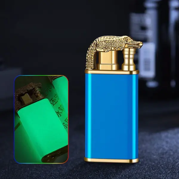 Windproof Gas Lighter Jet Torch for Cigars - Image 14