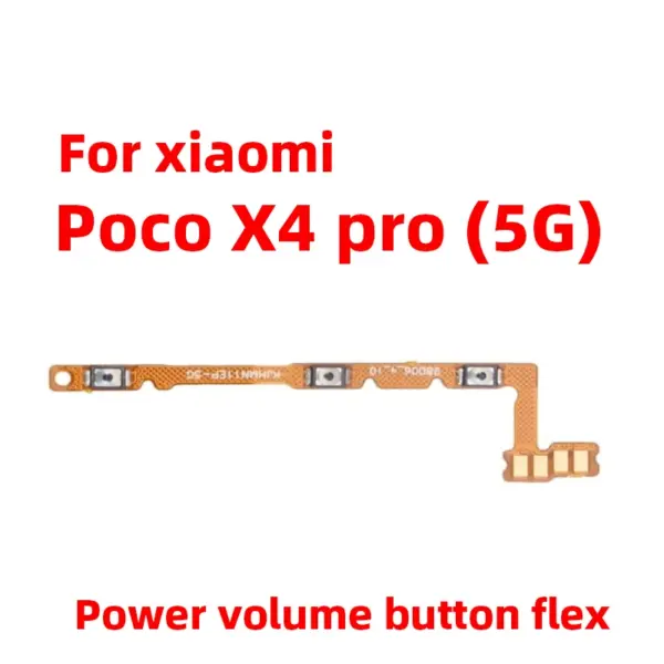 Original Xiaomi Poco X4 Pro 5G Fingerprint Sensor Flex - Image 5