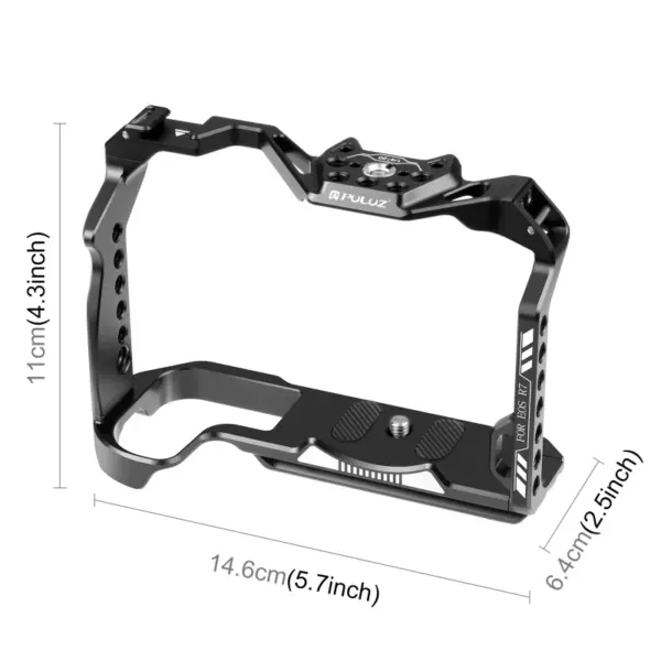 PULUZ Aluminum Camera Cage for Canon EOS R7 - Image 2