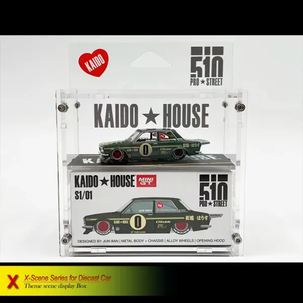 1/64 Diecast Car Display Case for MiniGT - Image 2
