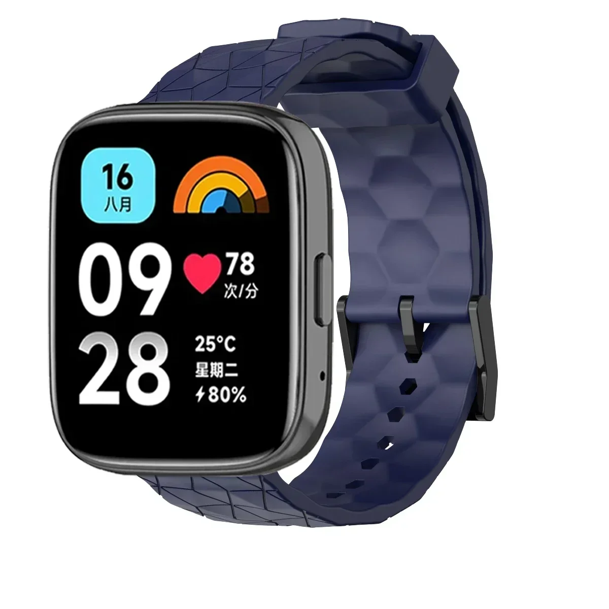 Silicone Strap for Xiaomi Redmi Watch 3 Lite 19 Silicone Strap for Xiaomi Redmi Watch 3 Lite - Image 19