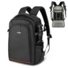 PULUZ Dual Shoulder Camera Backpack with Rain Cover