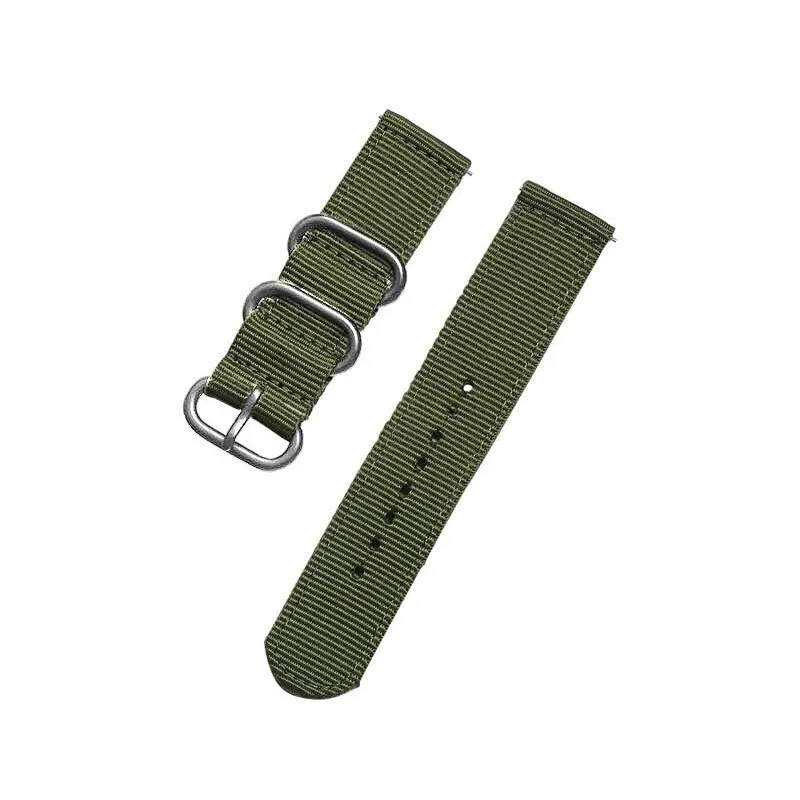 Nylon Watch Strap for Samsung Galaxy Watch 3/4/5 Pro and More 12 Nylon Watch Strap for Samsung Galaxy Watch 3/4/5 Pro and More - Image 12