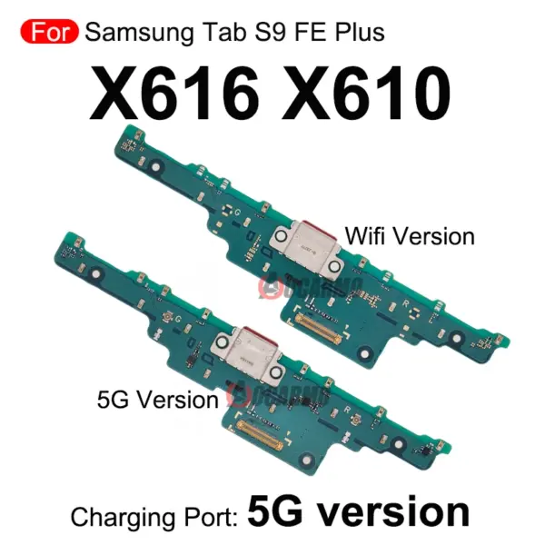 Samsung Galaxy Tab S9FE+ X616 Charging Port Flex Cable - Image 6