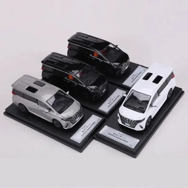 DCT 1:64 2024 MPV Alphard Alloy Car Model Collection - Image 2
