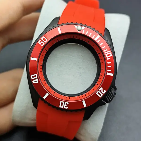 42mm NH35 Stainless Steel Watch Case with Sapphire Glass - Image 47