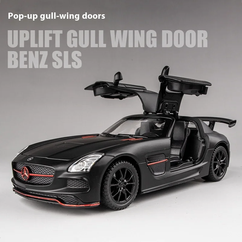 1:32 Mercedes Benz SLS AMG Diecast Model Car 6 1:32 Mercedes Benz SLS AMG Diecast Model Car - Image 6