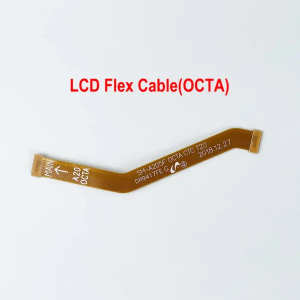 Samsung Galaxy A20 SM-A205 Main Board LCD Flex Cable - Image 2
