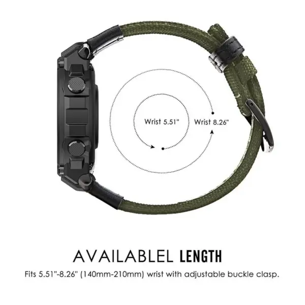 Nylon Sport Strap for Amazfit T-Rex Series - Image 4