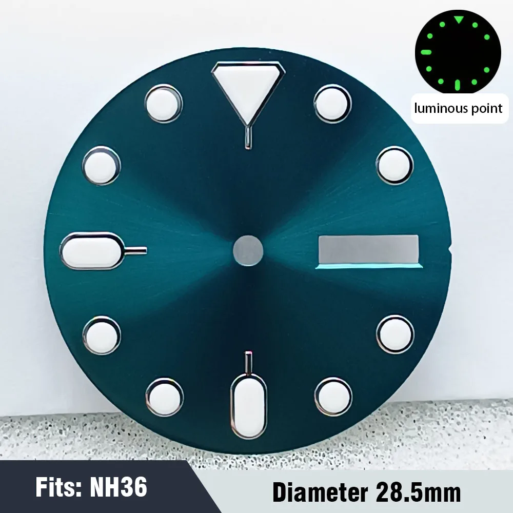 Men's Watch Dial NH35Nh36 Luminous Sterile Model 125 Men's Watch Dial NH35Nh36 Luminous Sterile Model - Image 125