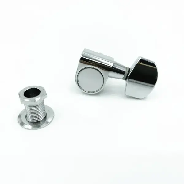 PW Tune Key Peg Set R6 Chrome Alloy Casting - Image 2