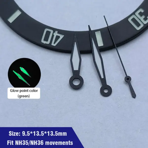 Green Luminous Watch Hands for NH35 NH36 Movement - Image 55