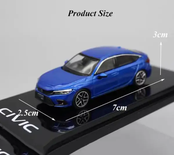 1/64 Civic Sport Alloy Car Model Toy - Image 2
