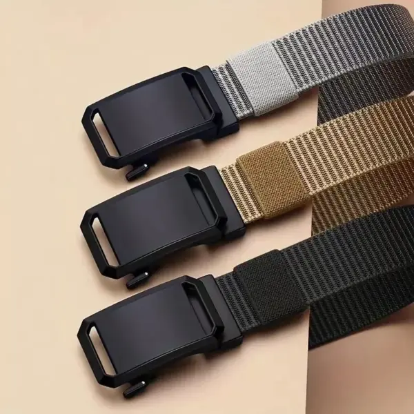 Unisex Canvas Tactical Workwear Belt - Image 2