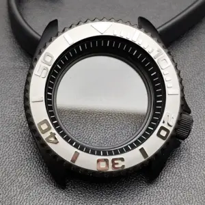 42mm Black Matte Watch Case for NH35 Movement 295 S943a92f9f6b54da58102742de773993ad 2