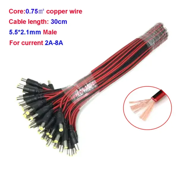 5521 5525 DC Power Cable for CCTV Cameras - Image 11