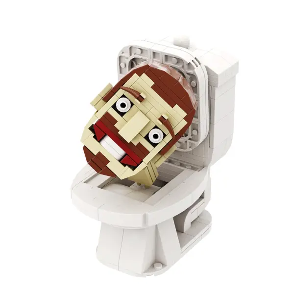 Gobricks Skibidi Toilet Man Building Block Set - Image 31