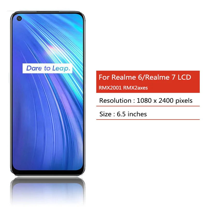 6.5-inch Realme 7 LCD Replacement Screen for Oppo 2 6.5-inch Realme 7 LCD Replacement Screen for Oppo - Image 2
