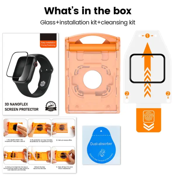 Apple Watch Ultra 2 49MM Hydrogel Screen Protector - Image 2