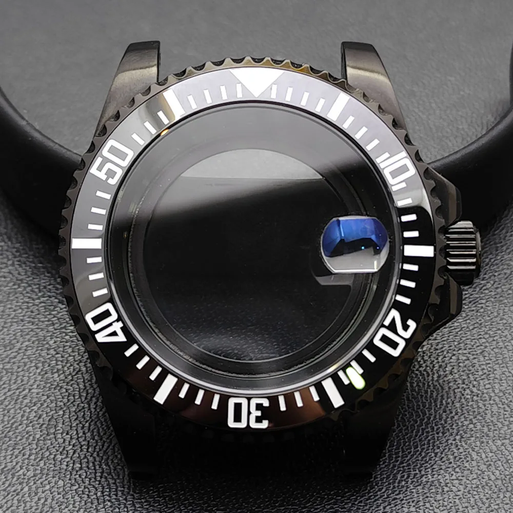 GMT 40.5mm Bidirectional Sapphire Watch Case for NH34/NH35 48 GMT 40.5mm Bidirectional Sapphire Watch Case for NH34/NH35 - Image 48