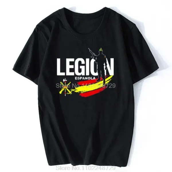 Spanish Legion Mens Cotton T-Shirt Summer Casual - Image 7