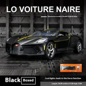 1:24 Bugatti La Voiture Noire Diecast Model 17 S94a928bedfbe45cc89e65060d4efc215E