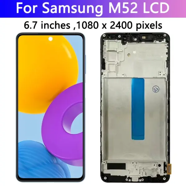 Super AMOLED Display for Samsung M52 M53 M54 - Image 4