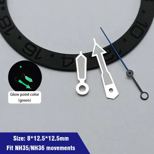 Green Luminous Watch Hands for NH35 NH36 Movement - Image 48