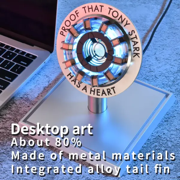 Superhero Arc Reactor Heart LED Chest Lamp MK1/MK2 - Image 5