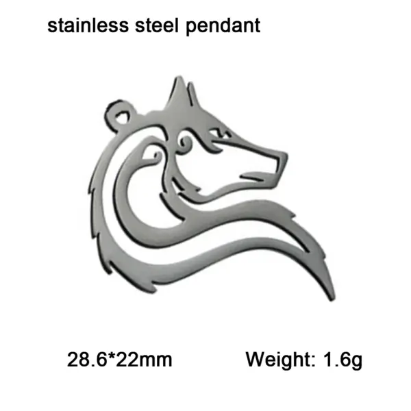 Wolf Charm Pendants for Men and Women Jewelry - Image 11