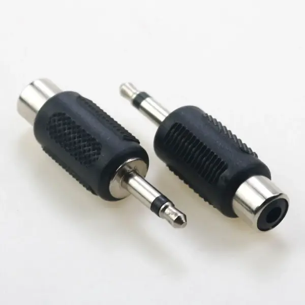 Dual RCA to 3.5mm & 6.35mm Stereo Adapter Set - Image 2