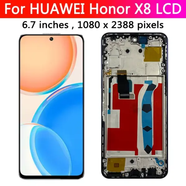 Huawei Honor X8 LCD Replacement for TFY-LX1-LX3 - Image 4