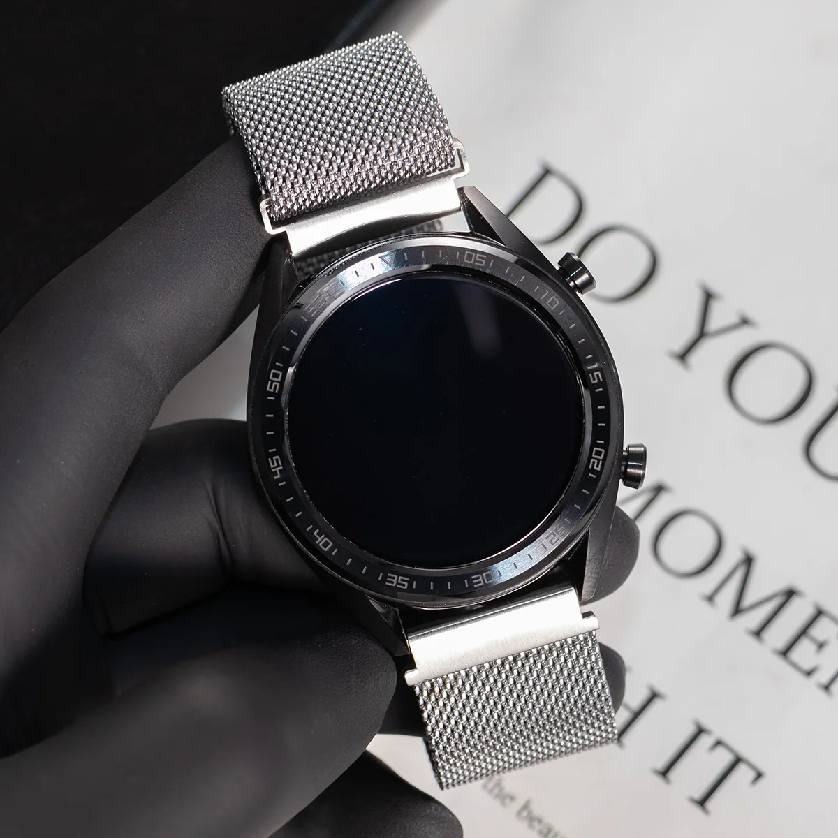 22mm Stainless Steel Parachute Buckle for Huawei Watch GT5 3 22mm Stainless Steel Parachute Buckle for Huawei Watch GT5 - Image 3