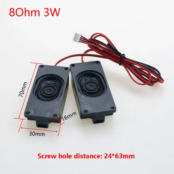Portable Rectangle Computer Speakers 4Ω/8Ω, 3-10W - Image 11